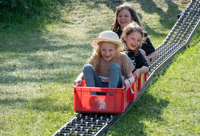 Rappelkiste Rollenbahn für Kinder