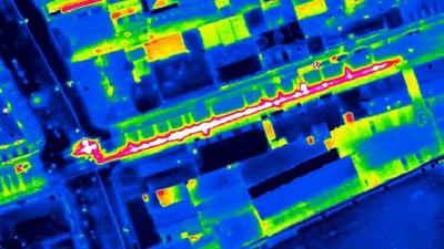 Thermografieüberfliegung Flensburg